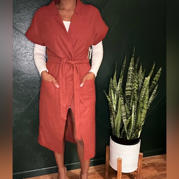 Women's sweater dress wrap - Picture 4 of 5